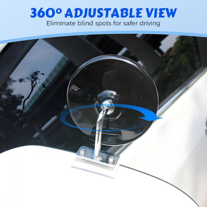 🔥2025 NEU Heißer Verkauf🔥Universal-360°-Seitenspiegel aus Edelstahl