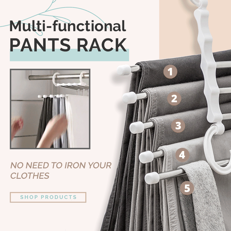 (🍂Fall sale – 50% off!🛏️) Multifunktionaler Hosenständer