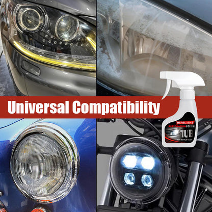 🔥Heißer Verkäufer 50% Rabatt🔥180 ml Professionelles Scheinwerfer-Aufbereitungsset für Autos mit Schwamm