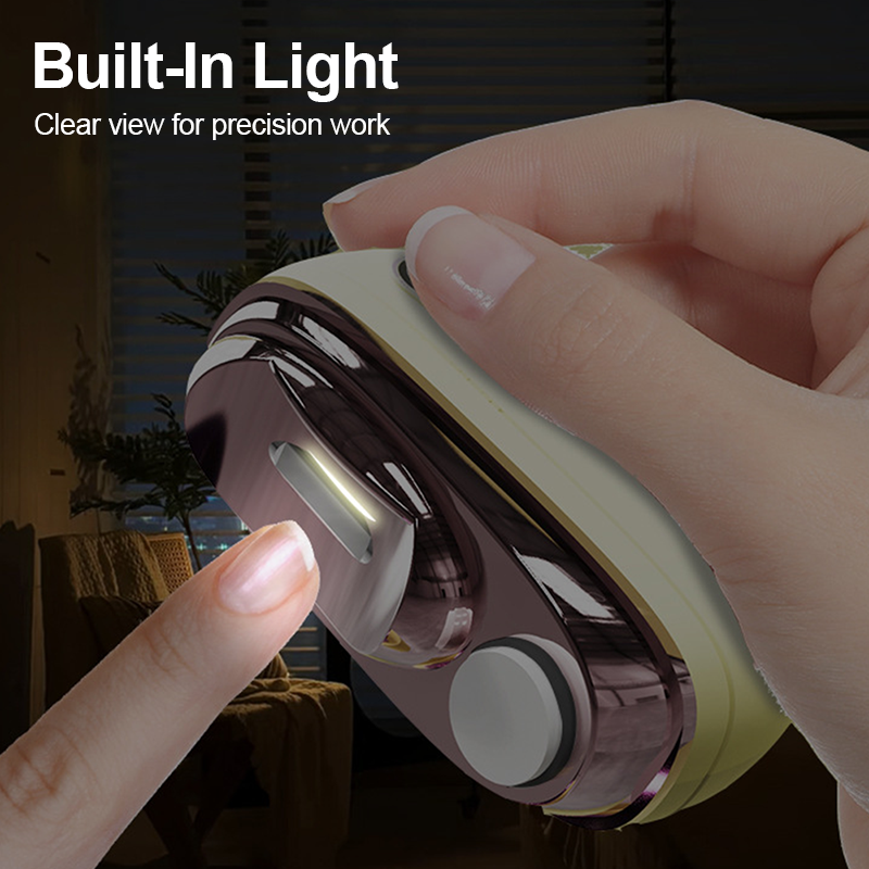 🔥💅 2-in-1-Smart-Elektronagelschere & -Polierer – elektrische Nagelpflege für einfaches Schneiden und Glätten ✂️✨