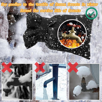 ❄️ 🎁Kaufen Sie 1, erhalten Sie 1 gratis!⚡ Über 50.000 Stück verkauft! ✨ Schutzhüllen für Außenwasserhähne, die vor Winterfrost schützen ❄️
