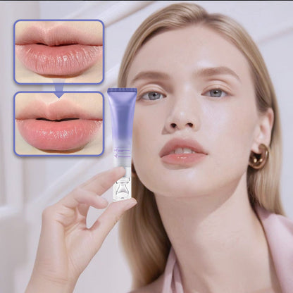 Aufpolsterndes und feuchtigkeitsspendendes Lippenserum gegen Falten