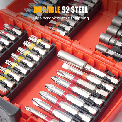 🔧 83-tlg. Schraubendreher-Bit-Set – S2-Stahl für maximale Haltbarkeit