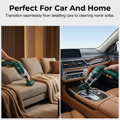 ⚡ 50% Rabatt! 🚗💨Kabelloser Handstaubsauger – 10000 Pa & 30 Min. Laufzeit, waschbarer HEPA-Filter