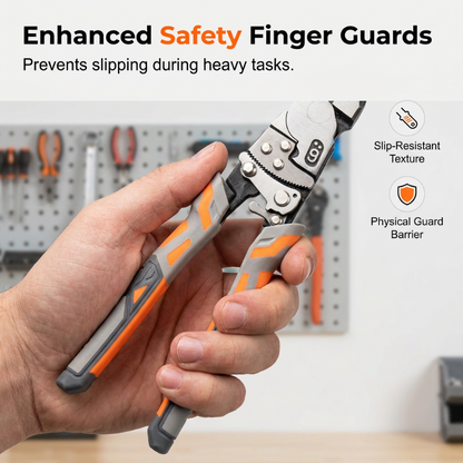 🔧 50% RABATT! ✂️ Ratschenkabel-Drahtschneider-Zange – Gehärteter Stahl & Hebelwirkung – Saubere Schnitte für Kabel, Drähte & Bänder – ergonomischer Griff für ermüdungsfreies Arbeiten – ideal für Elektroinstallationen oder den täglichen Gebrauch 🛠️✨
