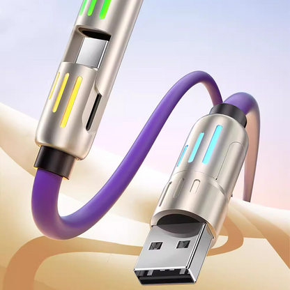 📢📢Jetzt 50 % Rabatt!🔌 ⚡4-in-1 LED-Ladekabel mit Beleuchtung🔋