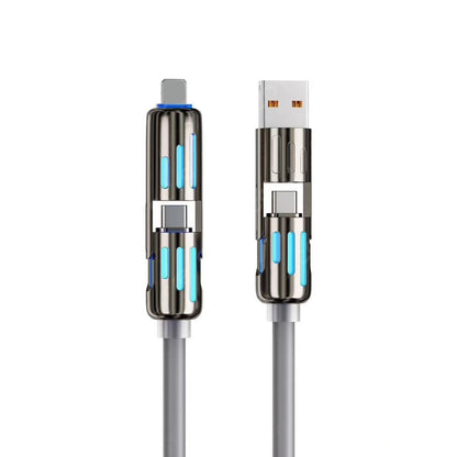 📢📢Jetzt 50 % Rabatt!🔌 ⚡4-in-1 LED-Ladekabel mit Beleuchtung🔋