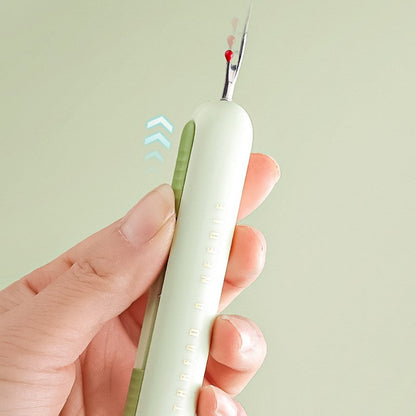 🔥 2+1 GRATIS!!🎁Nadeln im Handumdrehen einfädeln! Handlicher Nadeleinfädler