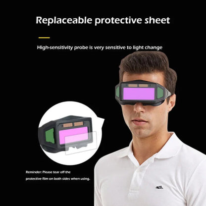 🔥50 % Rabatt🔥🛡️ Automatik-Schweißbrille für Heimwerker, Schutzstufe DIN 9–13 – automatisch verdunkelnd, UV-/IR-Schutz nach EN 169, auch für Brillenträger geeignet