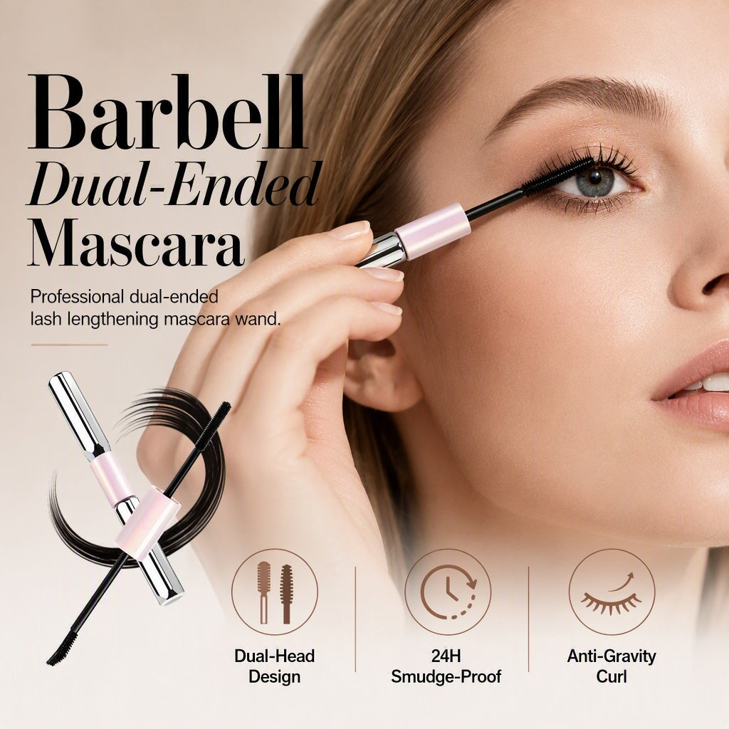 💧👁️ Doppelseitige wasserfeste Volumen-Mascara – mehr Volumen, präzise Definition & langanhaltender Halt ✨💖