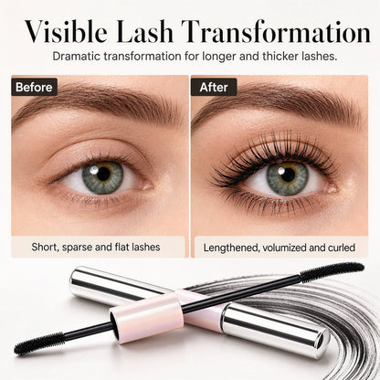 💧👁️ Doppelseitige wasserfeste Volumen-Mascara – mehr Volumen, präzise Definition & langanhaltender Halt ✨💖