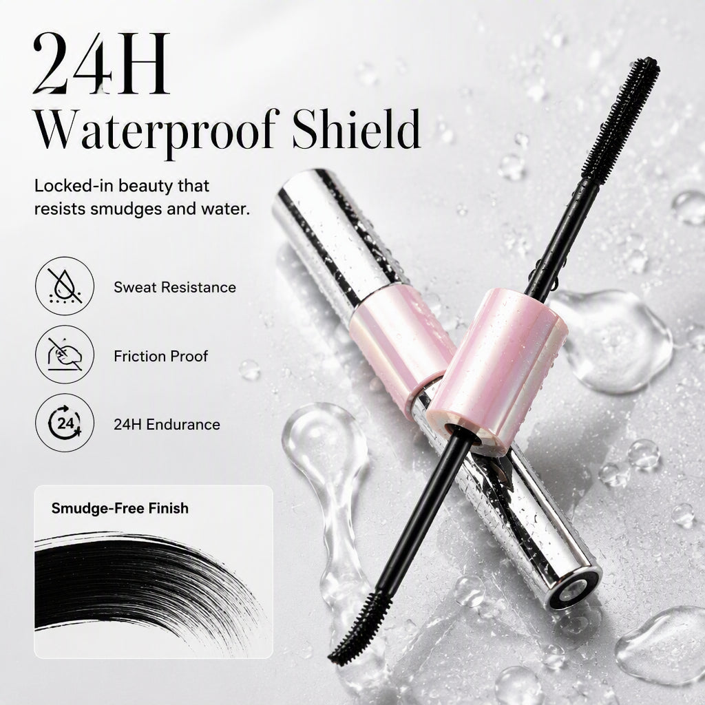 💧👁️ Doppelseitige wasserfeste Volumen-Mascara – mehr Volumen, präzise Definition & langanhaltender Halt ✨💖
