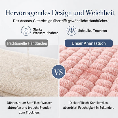 ✨ JETZT 50 % RABATT! !✨Korall-Fleece Haartrockentuch für Damen