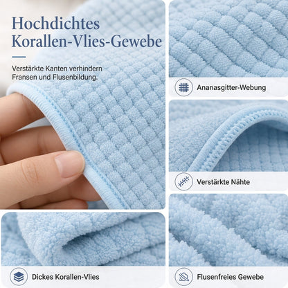 ✨ JETZT 50 % RABATT! !✨Korall-Fleece Haartrockentuch für Damen