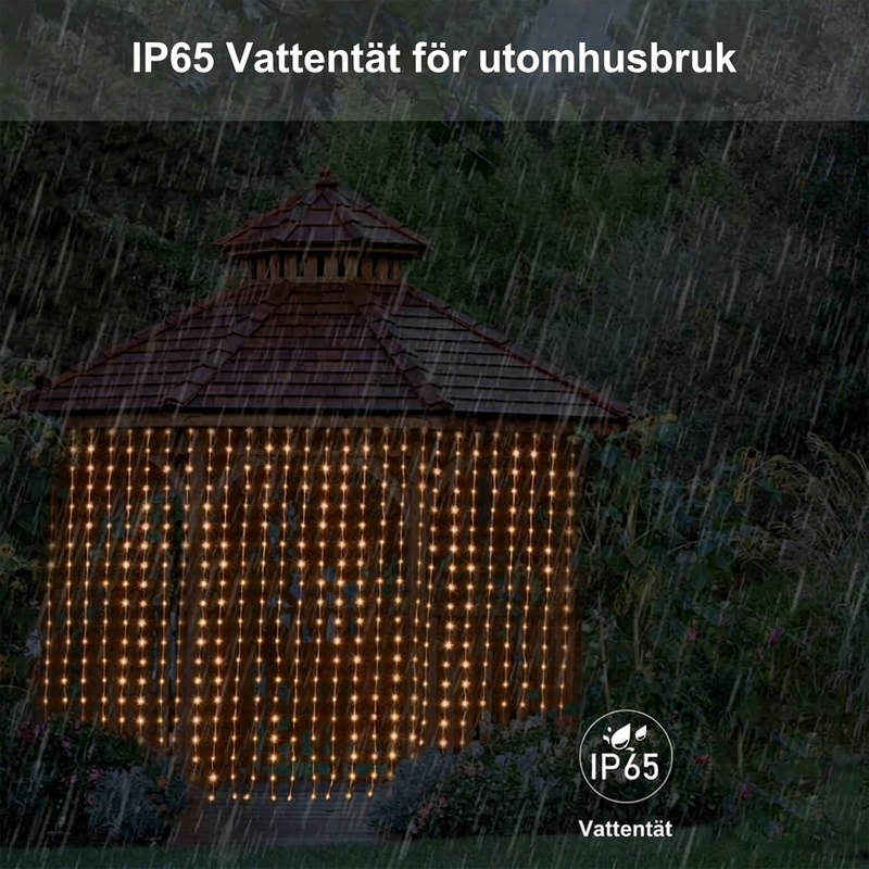 💡 50% RABATT JETZT! Wasserdichte LED-Vorhang-Lichterkette – App-Steuerung, Musik-Synchro & individuelle Lichtkunst – Perfekt für Partys, Garten & jeden Raum ✨