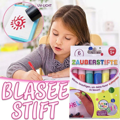 📢📢50% RABATT !!⏰Magic Pen – Zeichne 3D-Motive mit nur einem Strich!🎄DIY Bubble Magic Drawing Pens