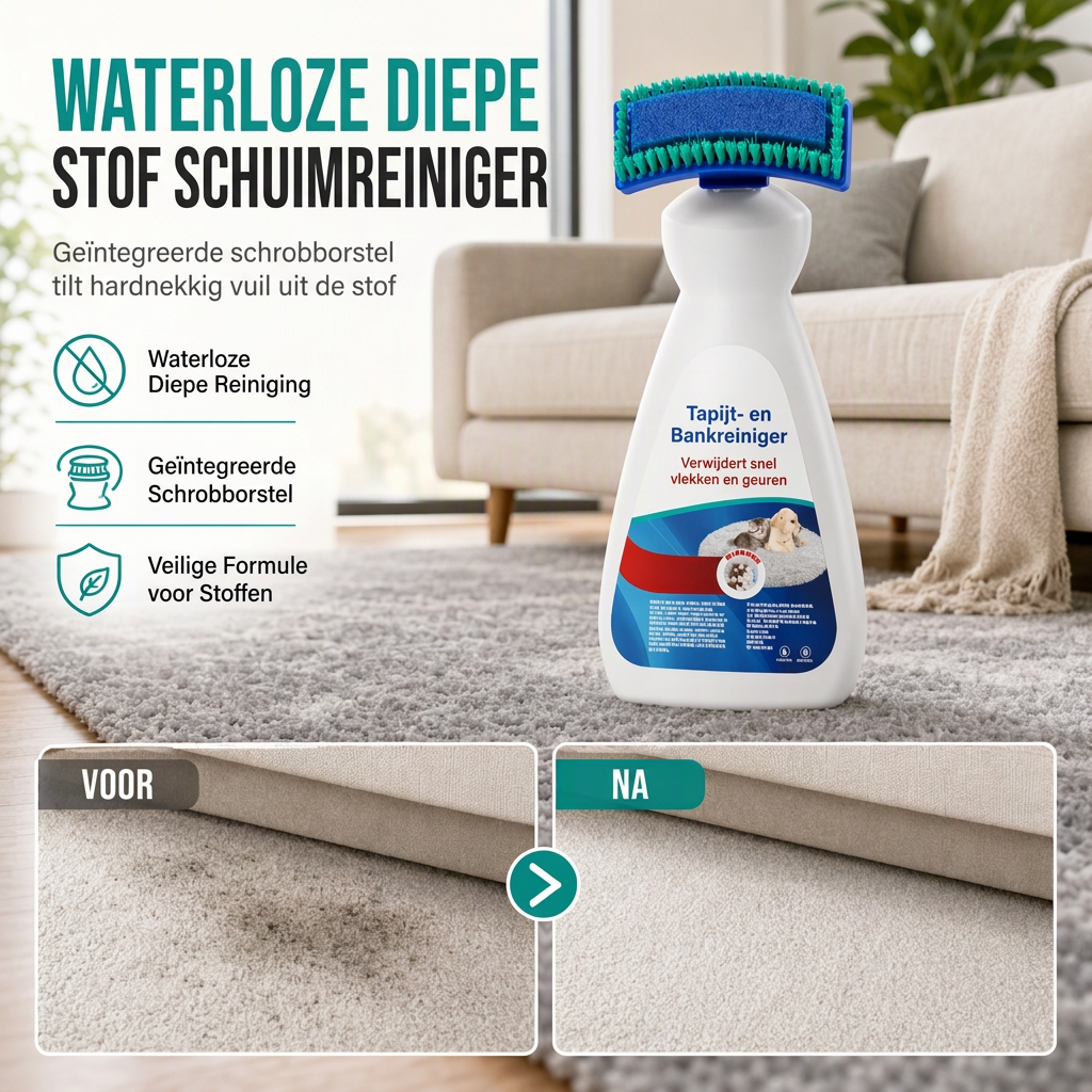 🎉🔥Teppiche und Sofas im Handumdrehen reinigen! Wasserloser Schaumreiniger für Textilien