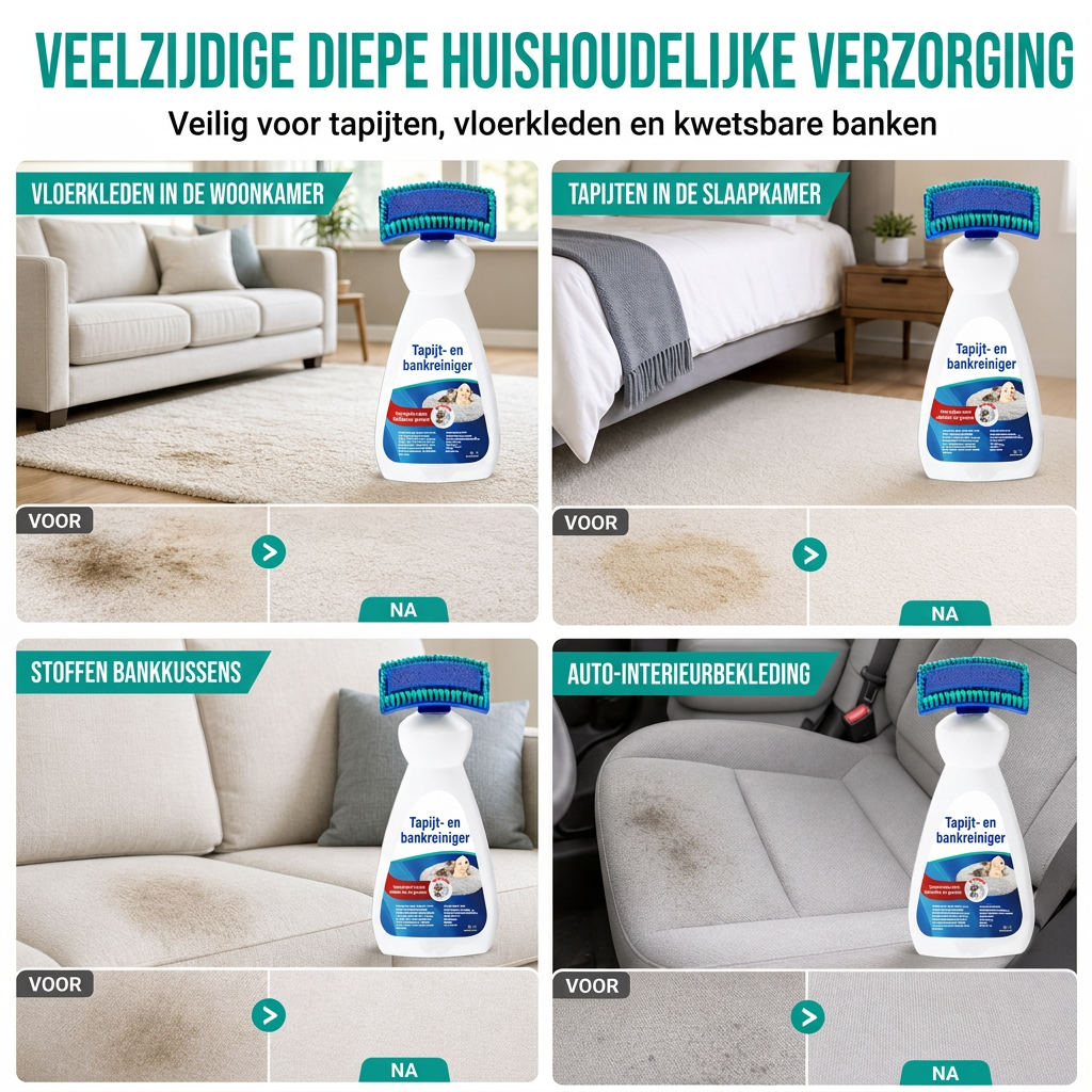 🎉🔥Teppiche und Sofas im Handumdrehen reinigen! Wasserloser Schaumreiniger für Textilien