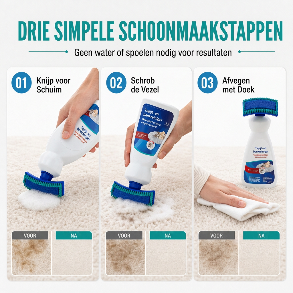 🎉🔥Teppiche und Sofas im Handumdrehen reinigen! Wasserloser Schaumreiniger für Textilien