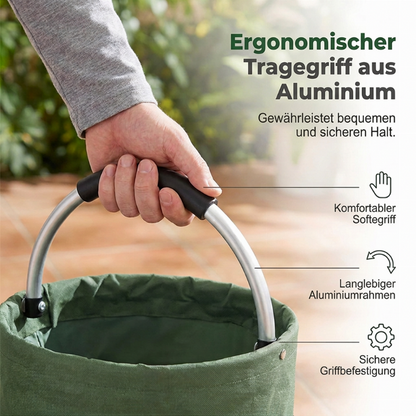 🧺 50% RABATT !🌿 Tragbarer & faltbarer Gartenkorb – praktischer Aufbewahrungskorb für Gartenwerkzeug, Outdoor & Ernte
