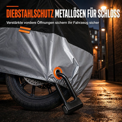 Wasserdichte Motorradabdeckung mit Schlossösen