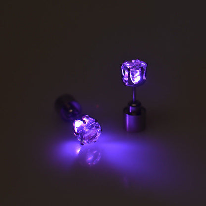 💡 50 % RABATT ✨ LED-leuchtende Ohrstecker, auffällig für Party, Festival und Nachtaktivitäten 🎉
