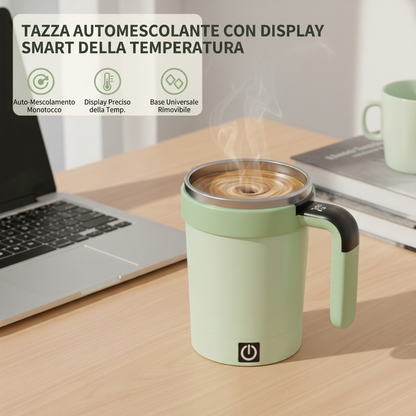 Automatischer Mixbecher mit intelligenter Temperaturanzeige