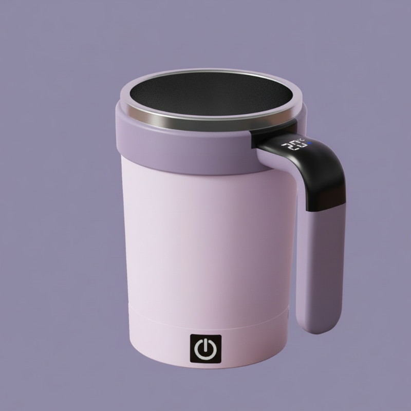 Automatischer Mixbecher mit intelligenter Temperaturanzeige
