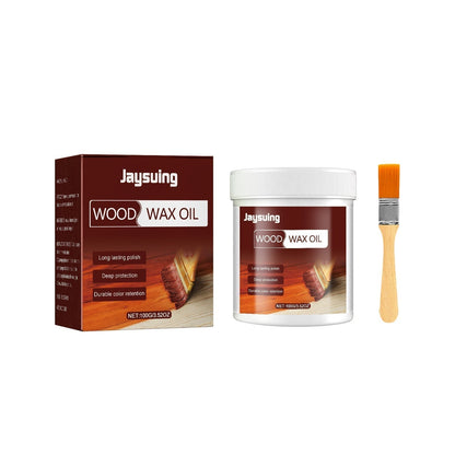 Limpiador y abrillantador de madera Scomeri de 99 g (3.5 oz) - Incluye cepillo de alta calidad