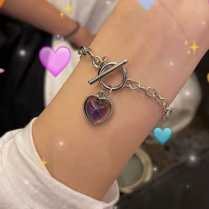 🔮50 % RABATT🎁Stimmungsarmband mit Farbwechsel, für gute Laune & als Geschenk