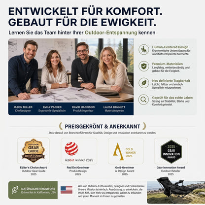 📢📢40% RABATT !!⏰Tragbarer, verstellbarer Klappstuhl für den Außenbereich — Leicht, Robust & Vielseitig 🪑🏕️