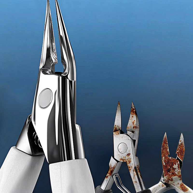 💅✨ JETZT: 50 % RABATT FÜR BEGRENZTE ZEIT – Extrem scharfe Nagelzange aus deutschem Stahl – Für eingewachsene Nägel – Doppel Funktion – Rostfrei – Waschbar – Professionelle Pediküre zu Hause 🦶🛡️