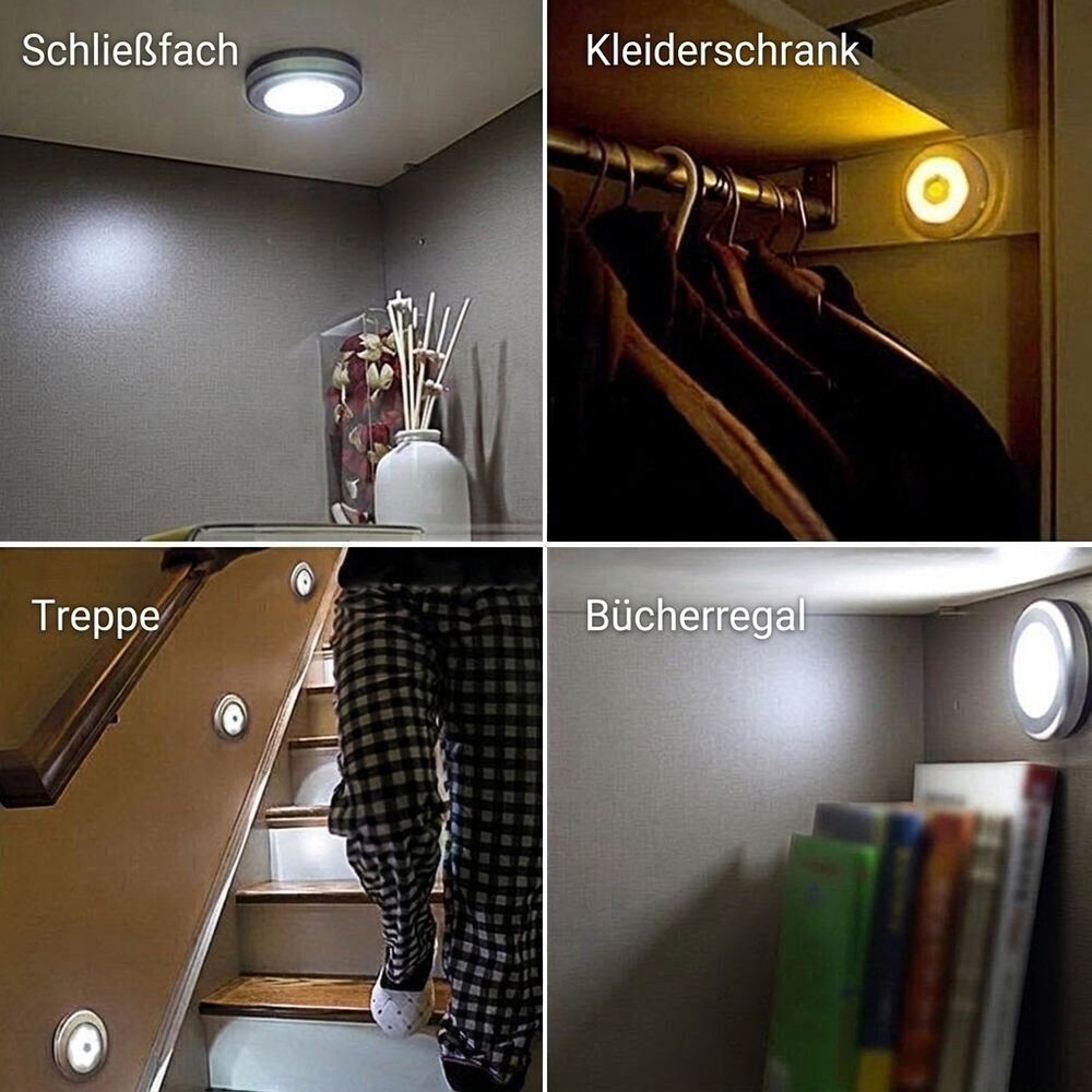 ✨ Neu für 2026 | LED-Bewegungsmelder-Leuchte | Einfache Installation, 3 Modi 🔆【50% Rabatt】