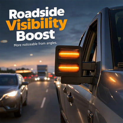 🚗Luces LED para espejos retrovisores laterales de camiones