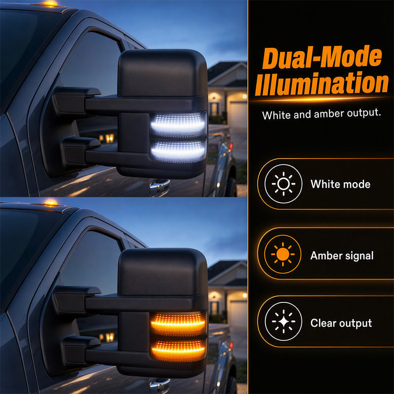 🚗Luces LED para espejos retrovisores laterales de camiones