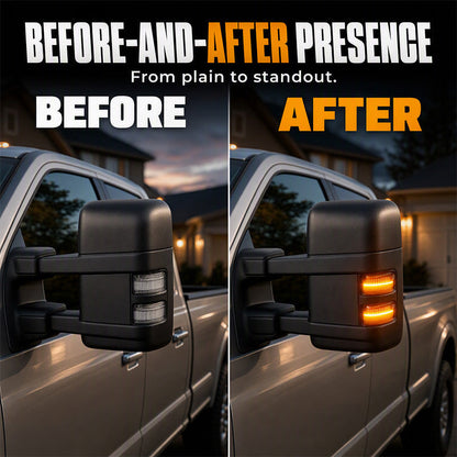 🚗Luces LED para espejos retrovisores laterales de camiones