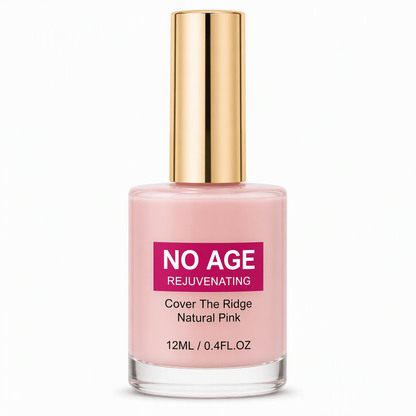 Glänzendes, nude-rosa Nagelfüller- und Glättungsmittel für unebene Nägel