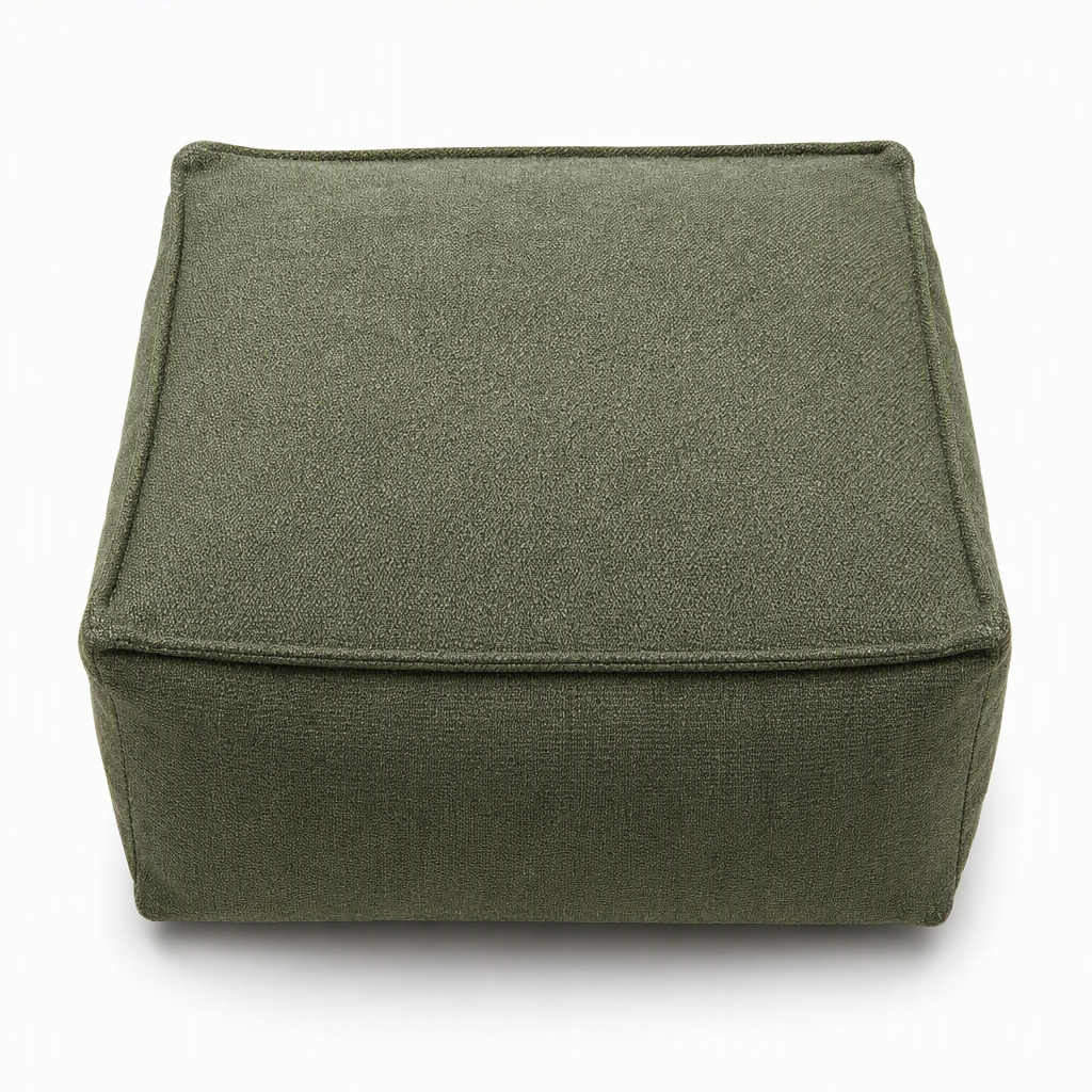 ⏳ Zeitlich begrenzter Rabatt von 50 % ⏰ Aufbewahrungs-Hockerbezug: Füllbar mit Kleidung, breiter Reißverschluss, waschbar, 45 x 45 x 23 cm 🧺🛋️