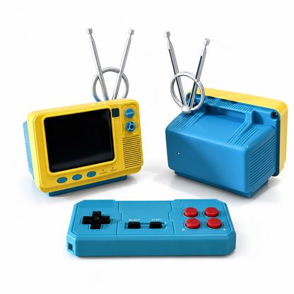 🔥50 % Rabatt🔥Klassische Retro Mini TV-Spielekonsole GV300S – Nostalgische kabellose Handheld-Konsole mit TF-Kartenversion