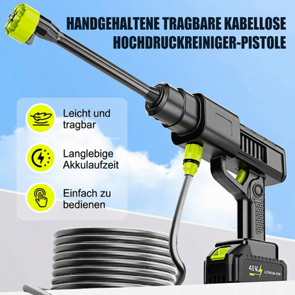 🔥50 % Rabatt🔥 Vatertagsgeschenk 🚗 Kabellose Hochdruckreiniger — Auto, Haus und Garten 💦