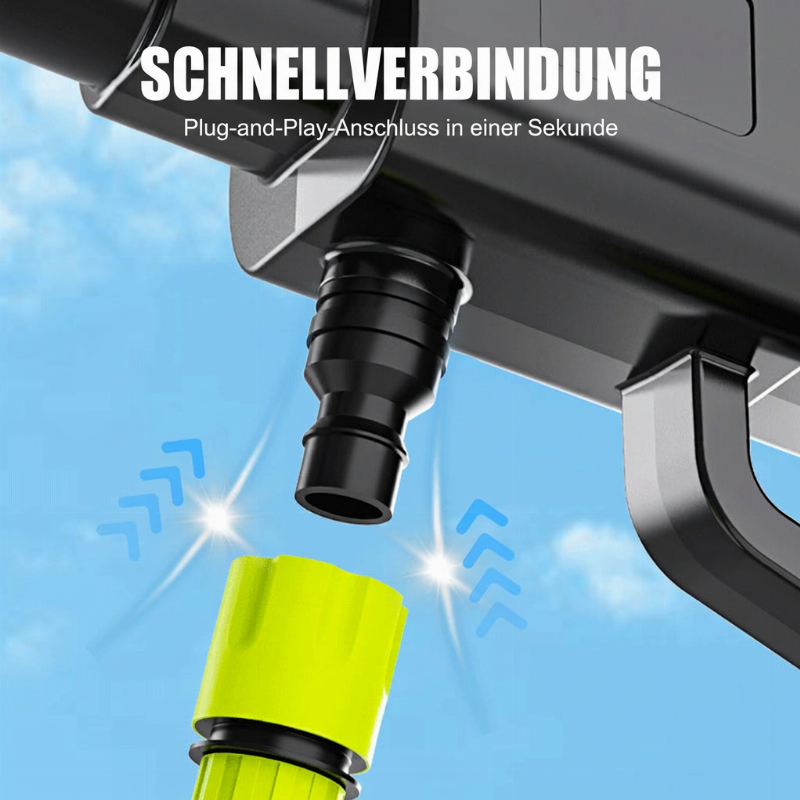 🔥50 % Rabatt🔥 Vatertagsgeschenk 🚗 Kabellose Hochdruckreiniger — Auto, Haus und Garten 💦