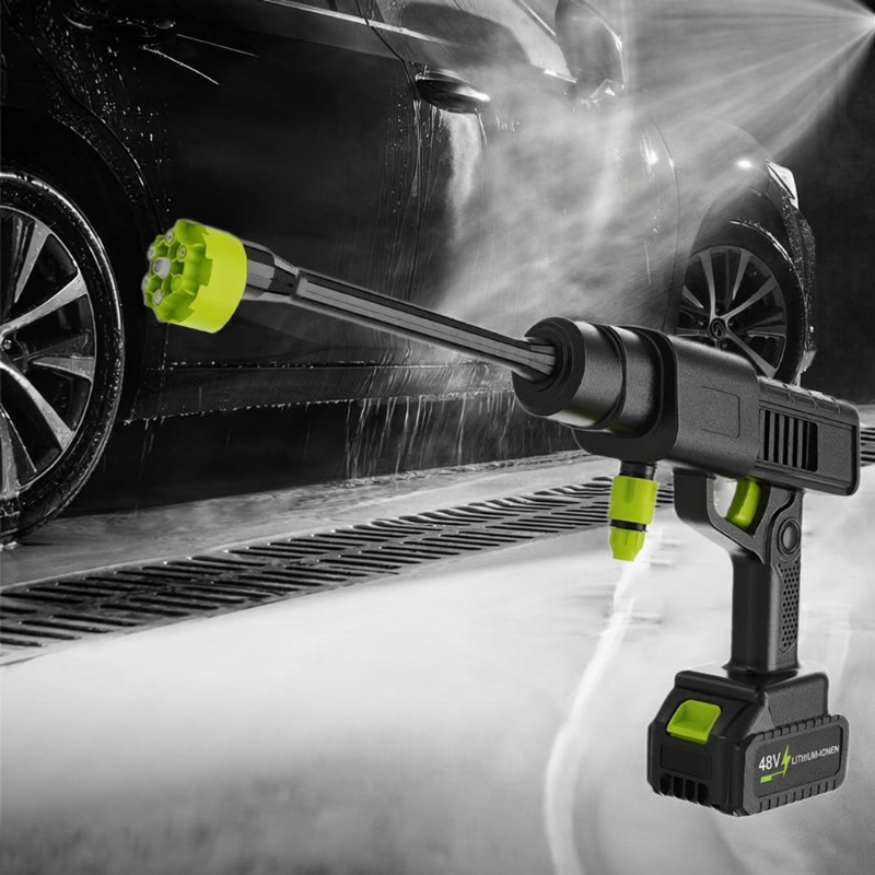 🔥50 % Rabatt🔥 Vatertagsgeschenk 🚗 Kabellose Hochdruckreiniger — Auto, Haus und Garten 💦