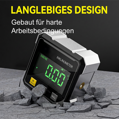 📢📢50% OFF !! ⏰ 4-seitige magnetische digitale Winkelmessgerät mit Laser