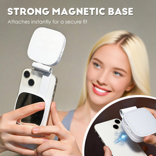 3-in-1 Tragbares magnetisches Selfie-Licht fürs Handy
