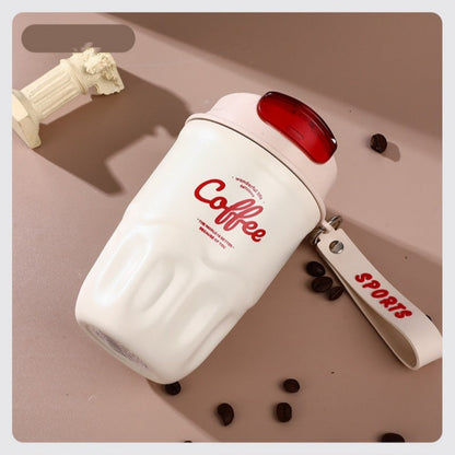 Tragbarer smarter Thermo-Kaffeebecher mit Temperaturanzeige