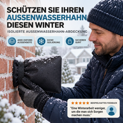 📢📢Winter-Sonderverkauf!!⏰Outdoor-Wasserhahnabdeckung für Winterschutz vor Frost