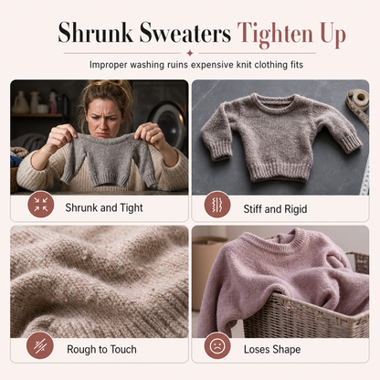 🔥50 % RABATT!!📢🧶 Weichspüler für Wolle & Kaschmir – Verleihen Sie Ihren Lieblingsstrickstücken ihre wolkenweiche Haptik zurück ✨