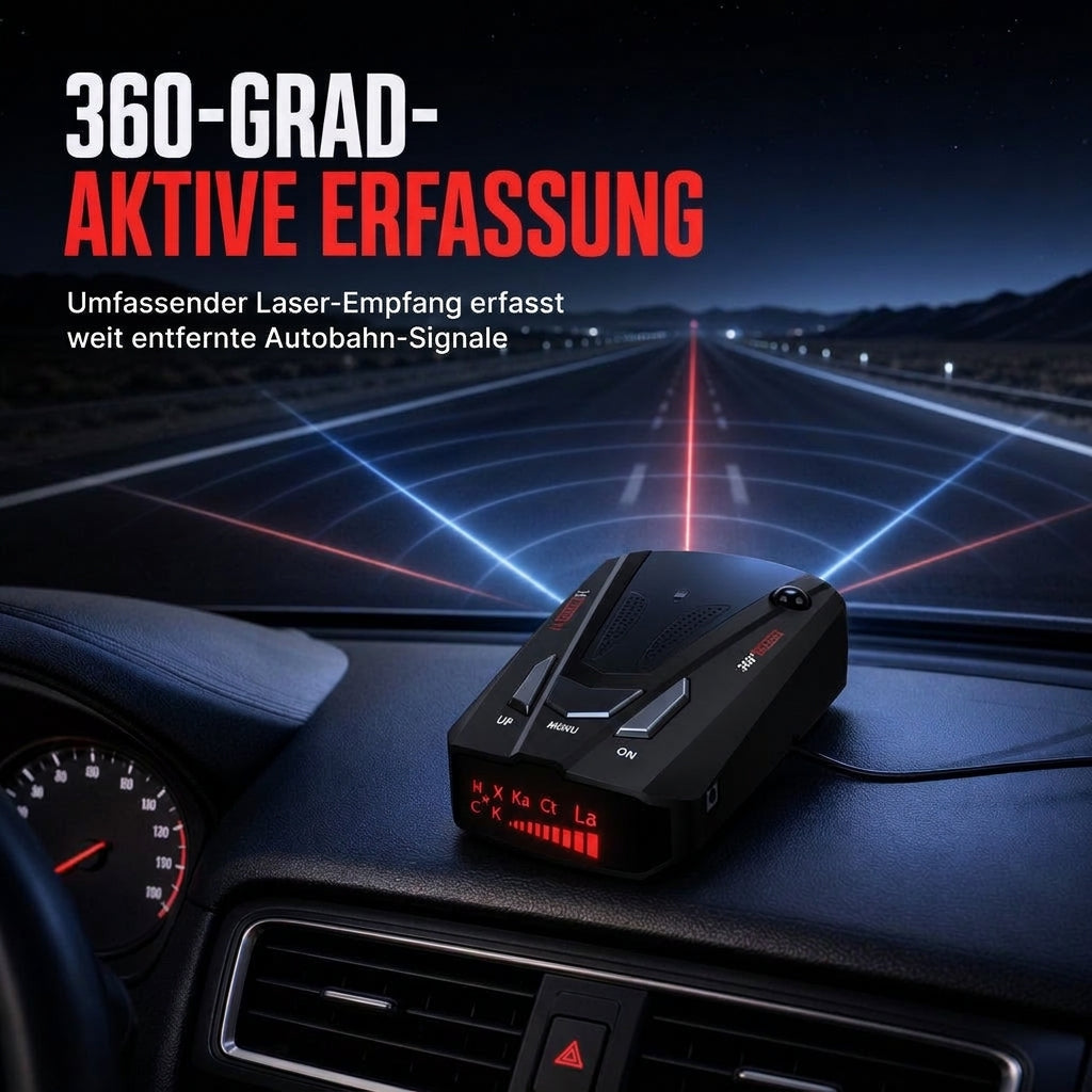 🚗 JETZT 50% RABATT! 📡 Auto-Radarwarngerät – 360°-Scan, intelligente Fehlalarmfilterung & hitzebeständig – Plug & Play für den täglichen Pendelverkehr 🛡️