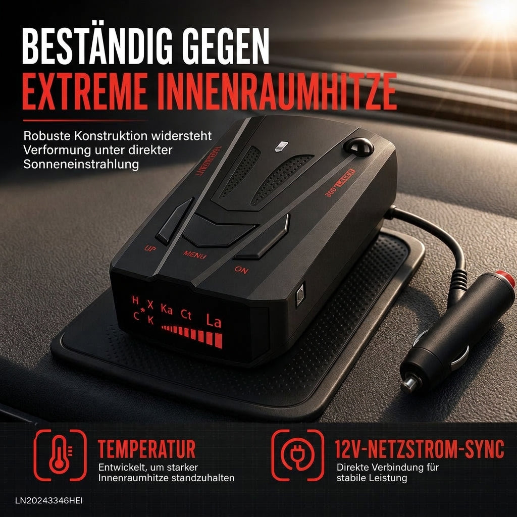 🚗 JETZT 50% RABATT! 📡 Auto-Radarwarngerät – 360°-Scan, intelligente Fehlalarmfilterung & hitzebeständig – Plug & Play für den täglichen Pendelverkehr 🛡️