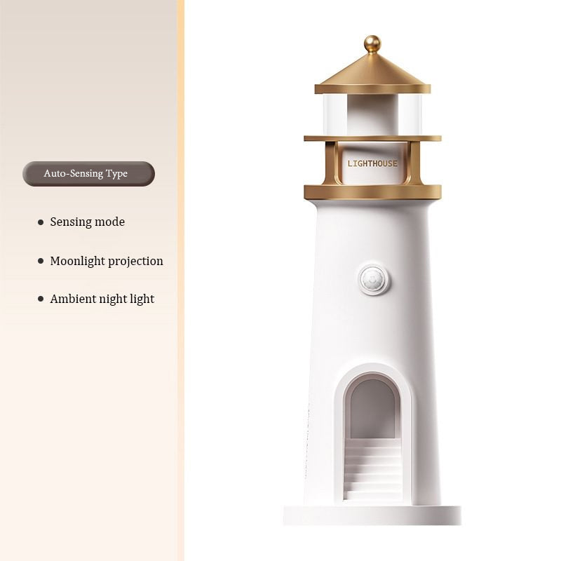 Kreatives LED-Nachtlicht „Leuchtturm“